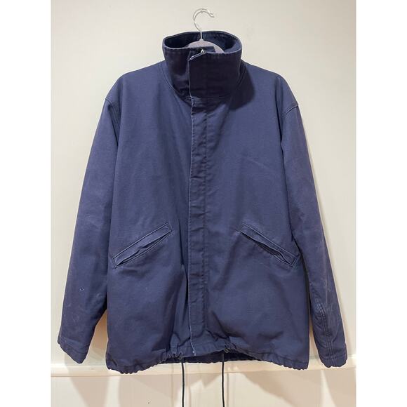 Tyndale FR Men’s Flame Resistant Heavy Duty Canvas Jacket Work Coat Size Medium - Picture 1 of 8